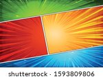comic book action layout... | Shutterstock .eps vector #1593809806