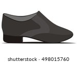 Men's Shoe  Vector Icon