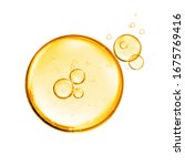 Golden Yellow Bubble Oil Or...
