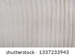 grey wool texture knit fabric... | Shutterstock . vector #1337233943