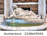 Small photo of Statue of the Goddess Diana in Piazza delle Quattro Fontane, Rome, Italy