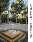 Small photo of Tel Aviv, Israel - October 20, 2015: Fountain in front of Suzanne Dellal Center for Dance and Theater in Neve Tzedek neighborhood in Tel Aviv