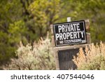 Private Property. No...