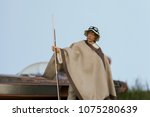 Small photo of APR 22 2018: Portrait of Farmboy Luke Skywalker and his X-34 Landspeeder at Tosche Station on Tattooine - Hasbro Black Series 6 inch action figures