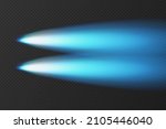 blue transparent car head light ... | Shutterstock .eps vector #2105446040