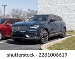 Small photo of Fishers - Circa March 2023: Used Lincoln Nautilus display. With supply issues, Lincoln is relying on pre-owned car sales to meet demand.