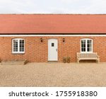 Small photo of Single storey (story) new build house or granny annexe (annex), part of a UK home extension