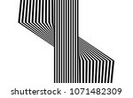 black and white stripe line... | Shutterstock .eps vector #1071482309