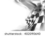 race flag  background... | Shutterstock . vector #402090640