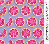 fruit seamless pattern ... | Shutterstock .eps vector #1736468216