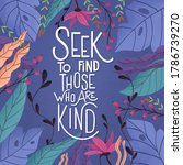 seek to find. those who are... | Shutterstock . vector #1786739270