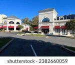 Small photo of Charlotte, NC - October 30, 2023: Phillip's Bistro and Wine Bar in Phillips Place in Charlotte, NC