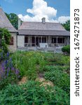Small photo of Amoureux House sometimes referred to as the Beauvais-Amoureux House was built in 1792 by Jean-Baptiste St. Gemme Beauvais II. Saint Genevieve, Missouri, USA, May29, 2015