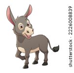 Little Donkey Cartoon Animal...
