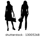 female dummies | Shutterstock . vector #13005268