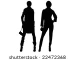 two female mannequins | Shutterstock . vector #22472368