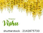 illustration of happy vishu new ... | Shutterstock .eps vector #2142875733