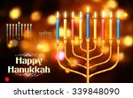 Illustration Of Happy Hanukkah  ...