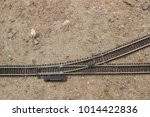 Scale Railroad Switch In Desert ...