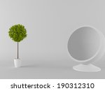 white abstract interior  | Shutterstock . vector #190312310