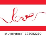 valentine's day concept love... | Shutterstock . vector #173082290