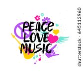 Peace Love Music  ...