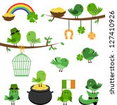 Vector Set Of St Patrick's Day...