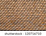 Asian Wooden Roof Texture