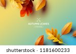 Autumn Season Background With...