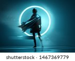 a futuristic space women... | Shutterstock . vector #1467369779