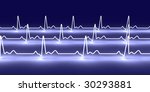 pulse trace | Shutterstock . vector #30293881