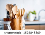 Cooking utensils in kitchen...