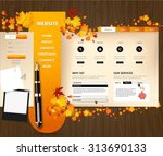 stock-vector-creative-autumn-theme-websi