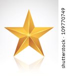gold star | Shutterstock .eps vector #109770749