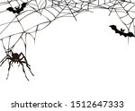 halloween party background.... | Shutterstock .eps vector #1512647333