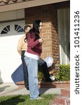 Small photo of LOS ANGELES - MAR 10: Nadya Suleman aka Octomum is at her house shortly after moving in with her 14 children on March 10, 2009 in Los Angeles, California