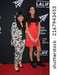 Small photo of LOS ANGELES - June 1: Yesenia Tlahuel, Tabs Breese at the LALIFF opening night screening of Mija at the TCL Chinese Theatre IMAX on June 1, 2022 in Los Angeles, CA