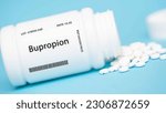 Small photo of Bupropion, A medication used to treat depression and smoking cessation, Depression, smoking cessation, Tablet