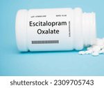 Small photo of Escitalopram Oxalate Selective serotonin reuptake inhibitor (SSRI) Antidepressant Anxiety Depression SSRI Tablet Solution