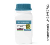 Small photo of C123H193N35O37 - Common serum albumin (macromolecule) chemical compound. CAS number 9048-49-1