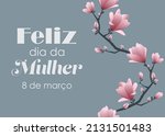 translation  happy woman's day... | Shutterstock .eps vector #2131501483