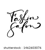 calligraphy lettering text... | Shutterstock . vector #1462603076