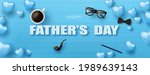 happy father's day greeting... | Shutterstock .eps vector #1989639143