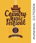 poster for a country music... | Shutterstock .eps vector #2117523626