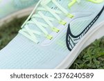 Small photo of Bangkok,Thailand - 15 Oct, 2023: Closeup to Nike pegasus 39 ruuning shoes