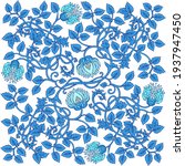 floral vintage seamless pattern ... | Shutterstock .eps vector #1937947450