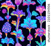 floral colorful seamless... | Shutterstock .eps vector #2101154506
