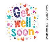 Get Well Text Free Stock Photo - Public Domain Pictures