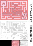 Easy Alphabet Maze For Kids...