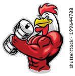 Bodybuilding Animal Clip Art, Vector Bodybuilding Animal - 1000 ...